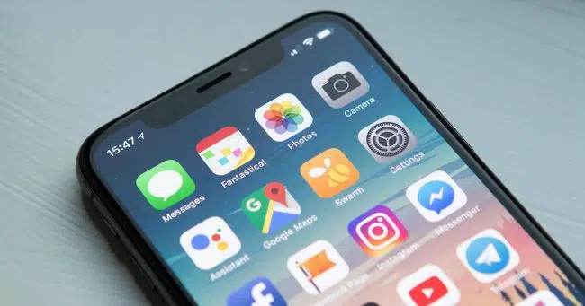 apps ios en iphone x