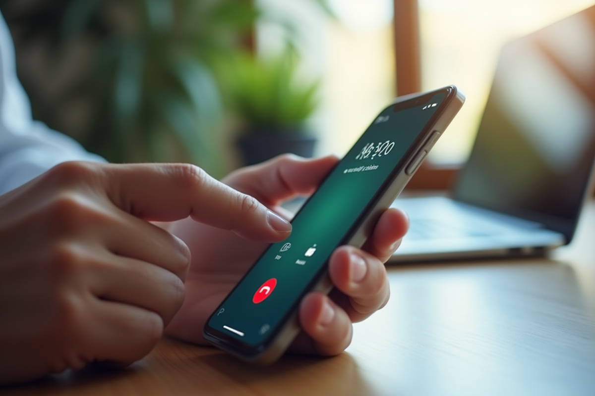 téléphone bloqué